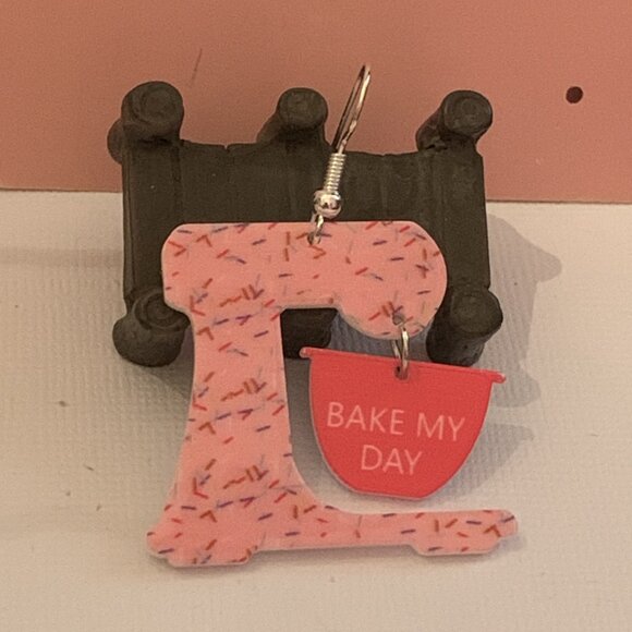 Baking Earring, Cook Earring, Chef Earring, Funny Food Earring, Gift Idea, Bake - Picture 5 of 7
